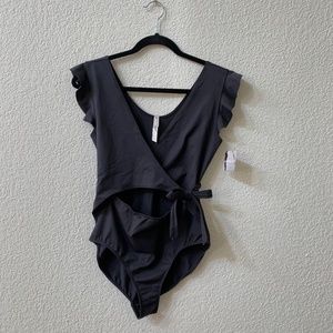 Free People Movement Streamline Bodysuit M